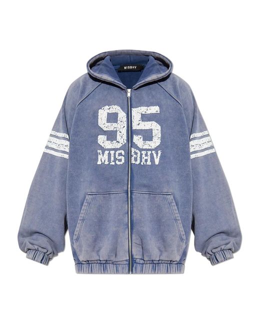 Zip-Throughs di M I S B H V in Blue da Uomo