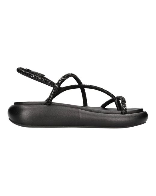 Ash Black Sandals
