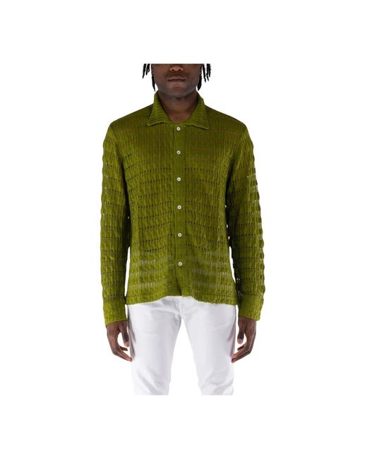 Maglia camicia yasu di Séfr in Green da Uomo