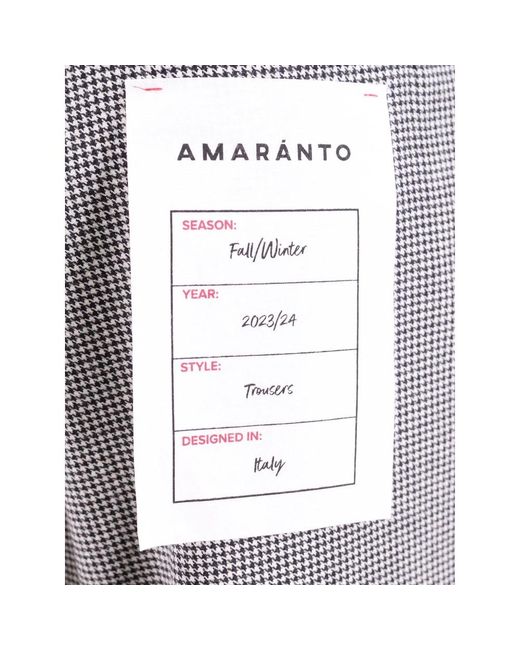 Trousers > suit trousers Amaranto pour homme en coloris Gray