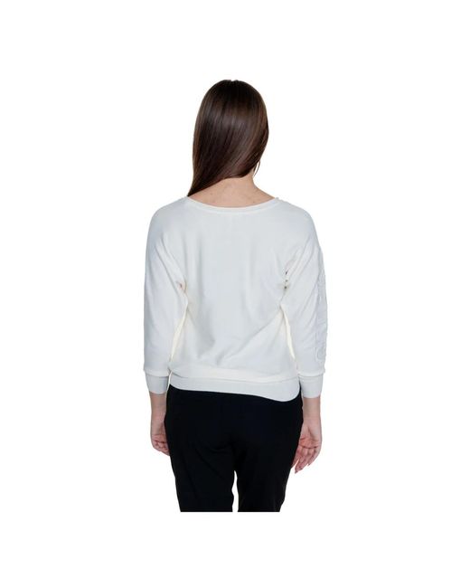 Guess Gray Bat sleeve logo top herbst/winter kollektion