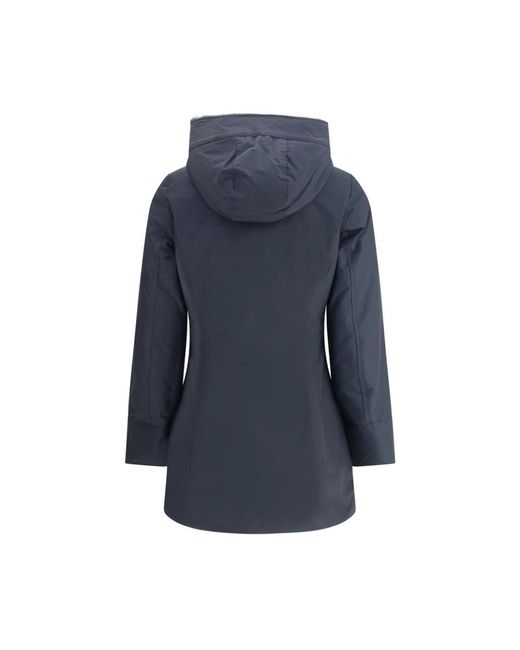 Woolrich Blue Boulder Down Jacket