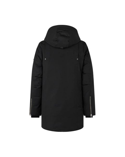 Moose Knuckles Black Parkas for men