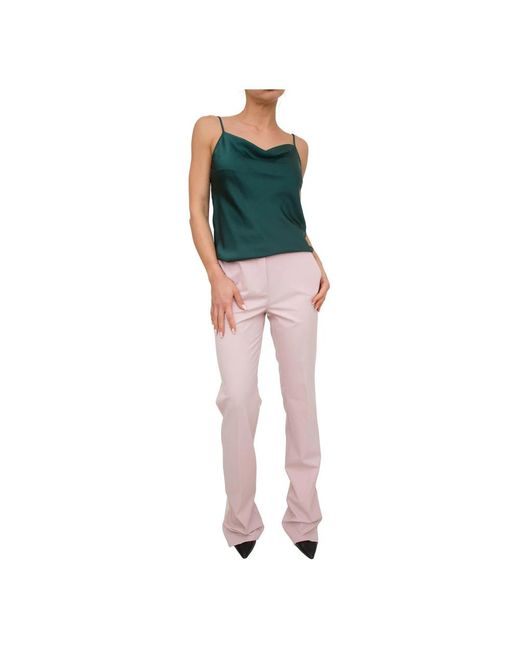 Marella Pink Straight Trousers