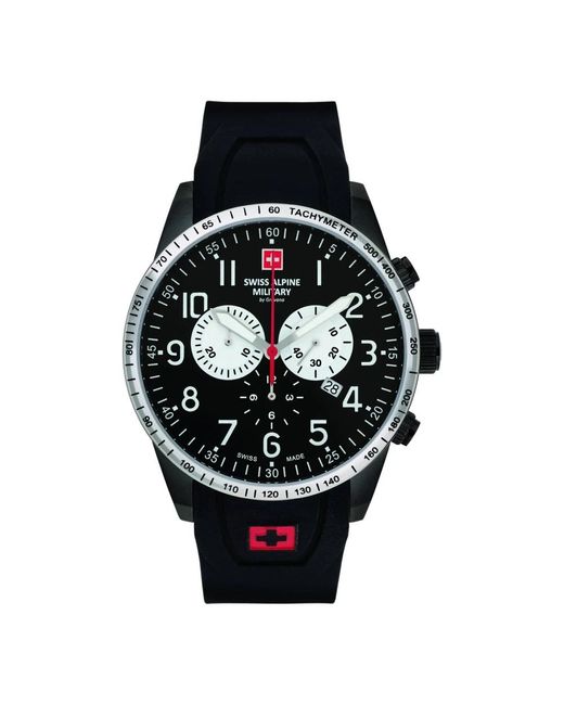 Watches Swiss Alpine Military en coloris Black