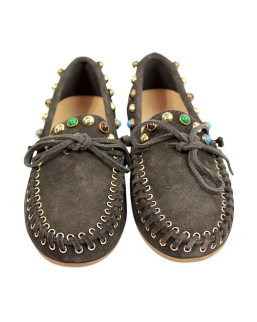 Bibi Lou Brown Loafers
