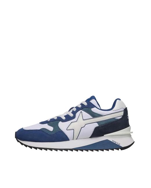 W6yz Blue Sneakers for men