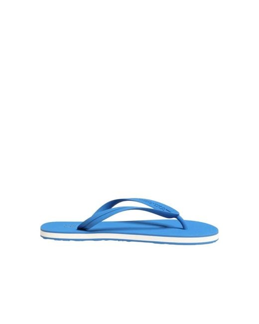 Dolce & Gabbana Blue Flip Flops for men