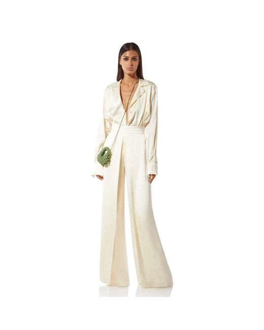 MVP WARDROBE White Wide Trousers