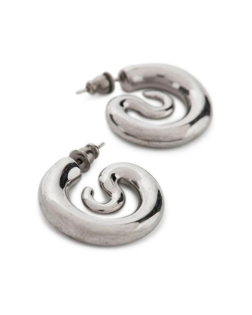 Earrings Panconesi en coloris Metallic