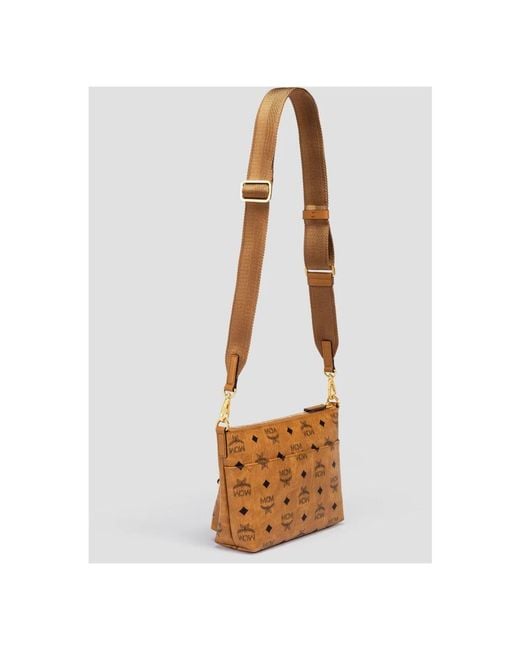MCM Brown Shoulder Bags