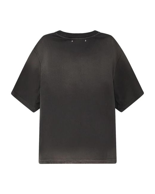 Golden Goose Deluxe Brand Black T-Shirts for men