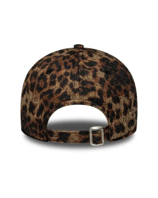 KTZ Brown Cosy Leopard 9Forty