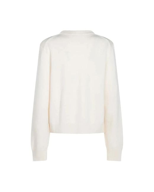 Jil Sander White Pullover