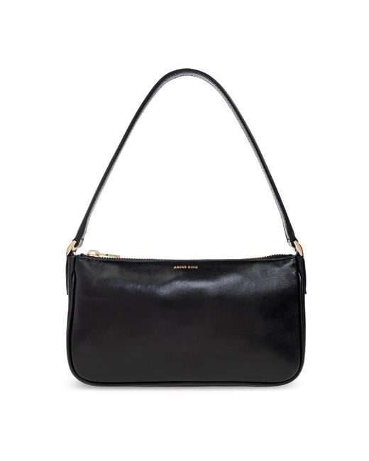 Anine Bing Shoulder Bag Elly Mini in het Black