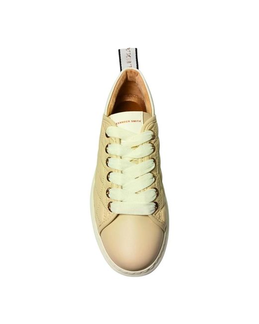 Alexander Smith Metallic Sneakers