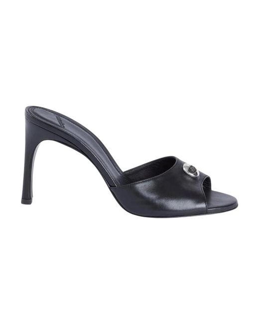 Coperni Blue Heeled Mules