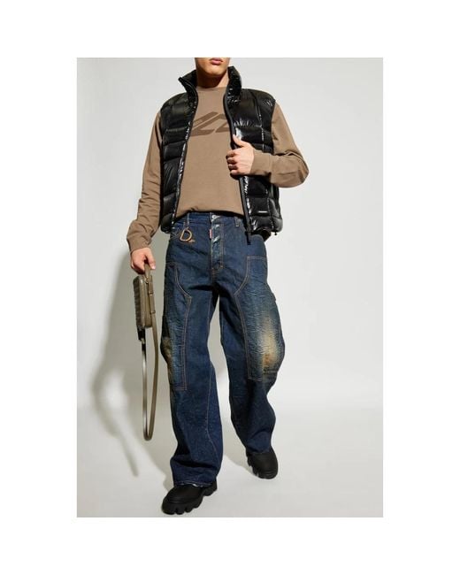 DSquared² Black Waistcoats for men