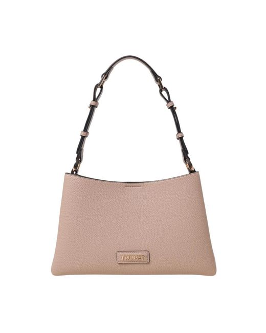 Twinset Pink Shoulder Bags