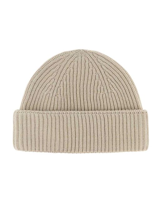 Beanies di Maison Kitsuné in Natural da Uomo