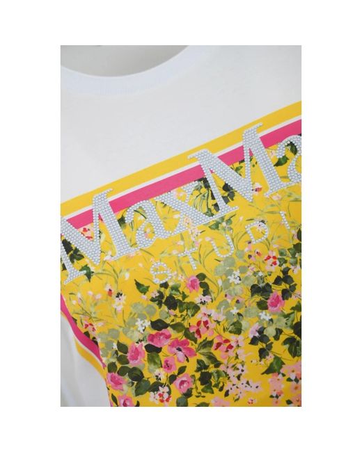 Tops > t-shirts Max Mara Studio en coloris Yellow