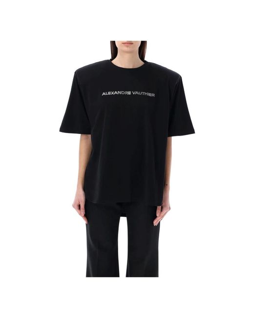 Alexandre Vauthier Black T-Shirts