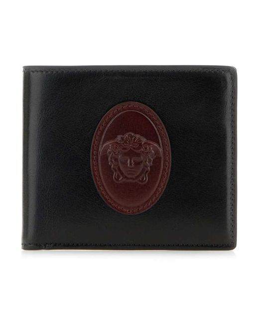 Wallets & Cardholders di Versace in Black da Uomo
