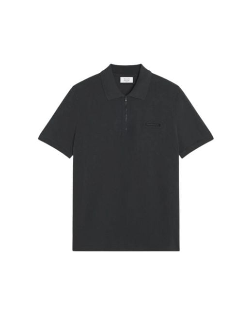 Maison Kitsuné Black Polo Shirts for men