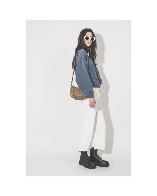Haikure White Cropped Jeans