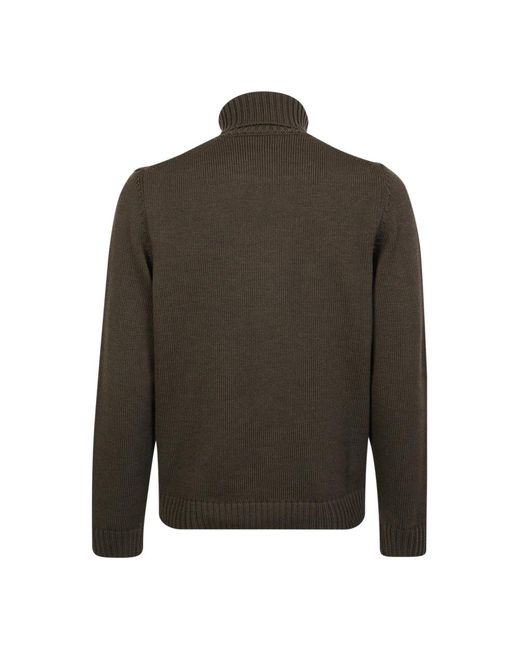 Zanone Green Turtlenecks for men