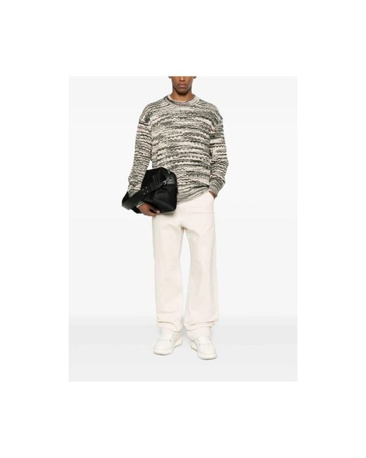 Axel Arigato Gray Round-Neck Knitwear for men