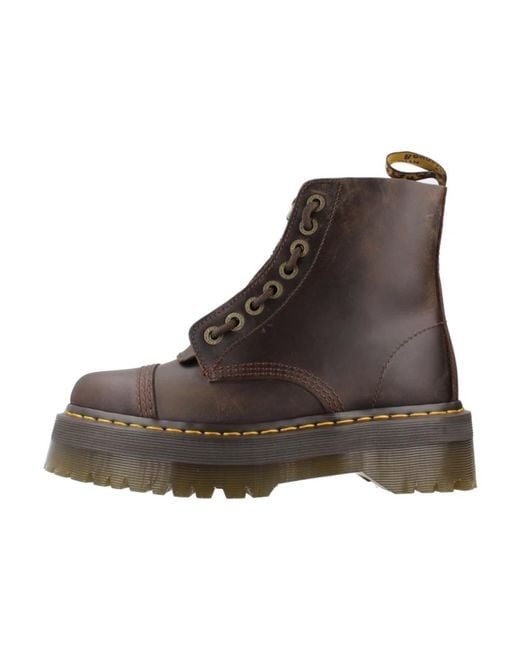 Dr. Martens Brown Ankle Boots