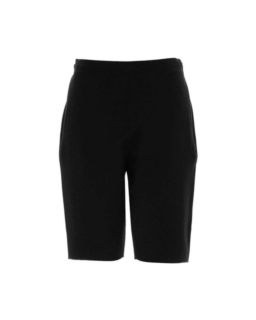 Valentino Garavani Black Long Shorts