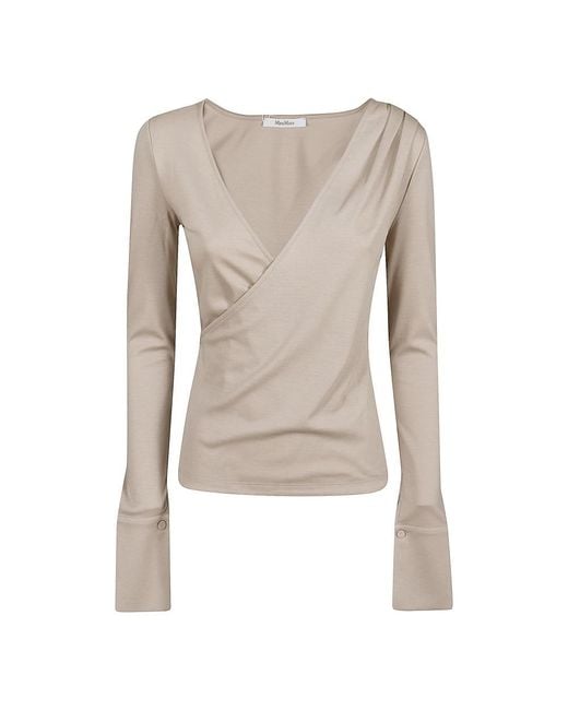 Max Mara Natural Blouses