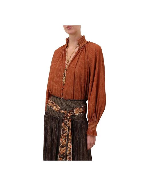 Blouses Zimmermann en coloris Brown