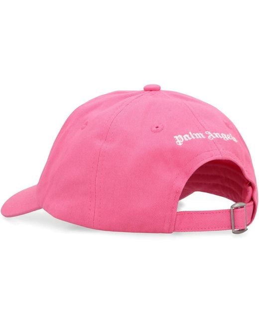 Palm Angels Pink Caps for men