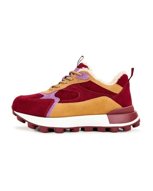 Sneakers di CESARE GASPARI in Red