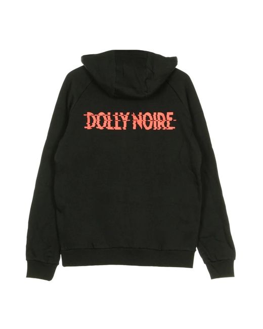 DOLLY NOIRE Black Hoodies for men