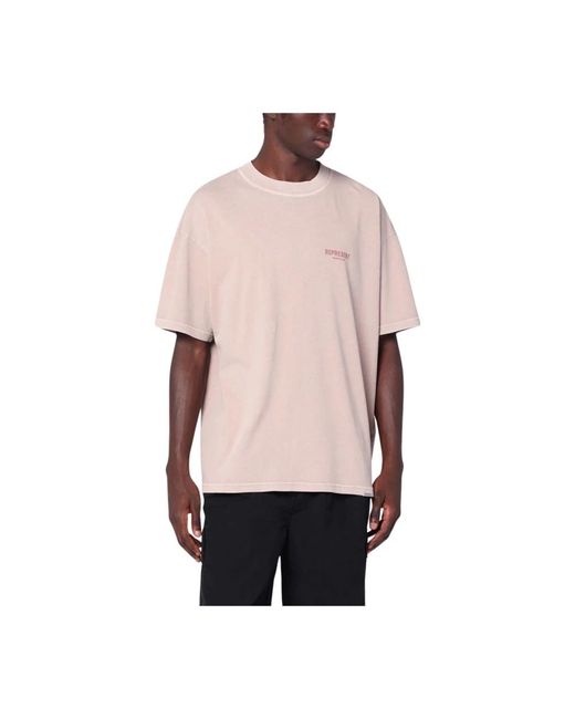 Represent Tops ,Roze ,Katoen Owners Club T-Shirt in het Pink voor heren