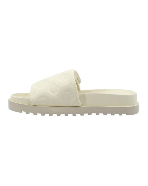 Guess White Sliders
