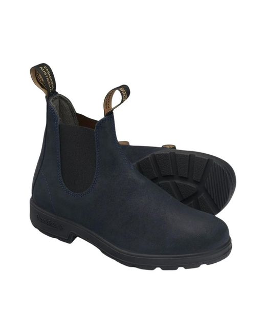 Blundstone Blue Chelsea Boots for men