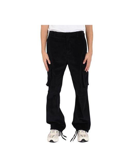 Arte' Rechte Broek in het Black voor heren