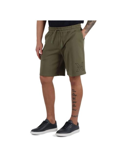 John Richmond Green Casual Shorts for men