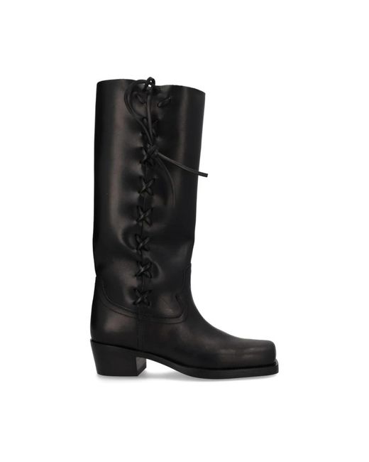 Paris Texas Black Roxanne Boot