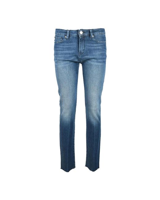 Slim-Fit Jeans Love Moschino en coloris Blue