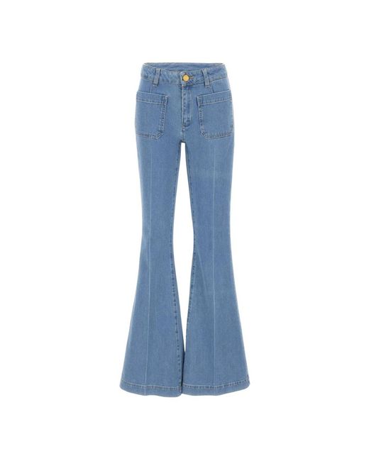 Seafarer Blue Flare Jeans