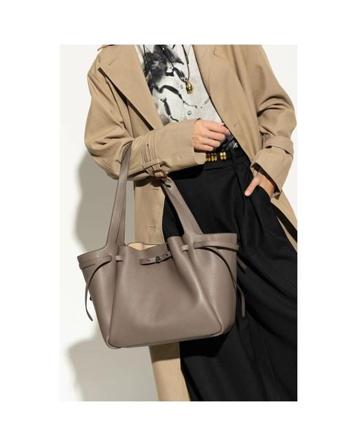 Handbags Tory Burch de color Gray
