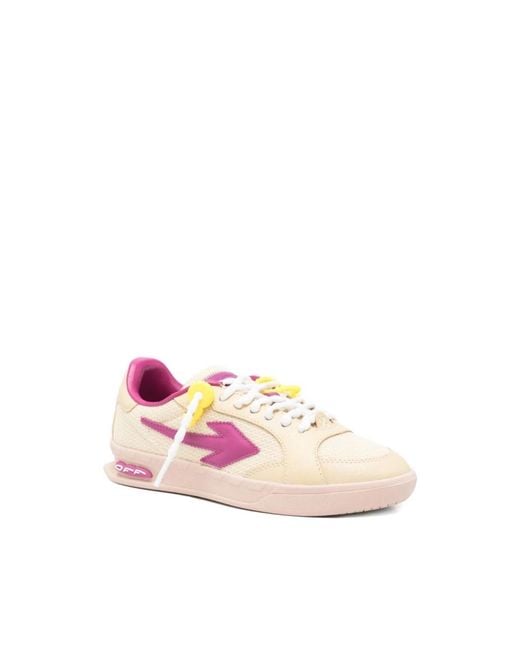 Off-White c/o Virgil Abloh Pink Sneakers