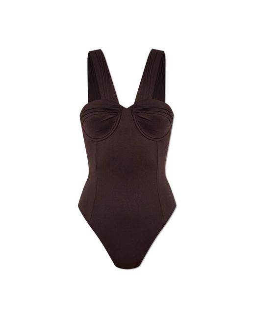 Balmain Brown One-Piece