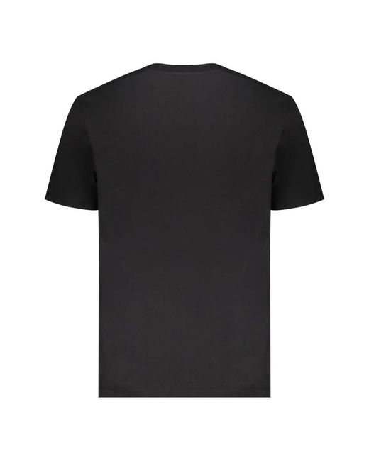 Balmain Tops ,Zwart ,Katoen T-Shirt Met Logo in het Black voor heren